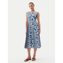 Weekend Max Mara Лятна рокля Cubano 2515621062 Син Relaxed Fit