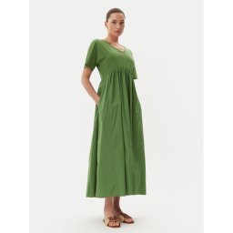 Weekend Max Mara Ежедневна рокля Brozno 2515621082 Зелен Relaxed Fit