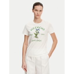Weekend Max Mara Тишърт Teiera 2515971052 Бял Regular Fit