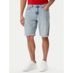 Calvin Klein Jeans Дънкови шорти J30J327193 Син Slim Fit