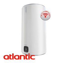Бойлер Atlantic Genius Steatite Wi-Fi 100 л, 1.8 kW, сух керамичен нагревател, емайлиран