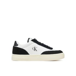 Calvin Klein Jeans Сникърси Classic Cupsole Mix In YW0YW01767 Бял