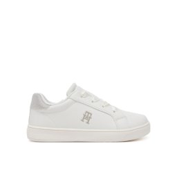 Tommy Hilfiger Сникърси Low Cut Velcro Sneaker T1A9-33728-1439 S Бял