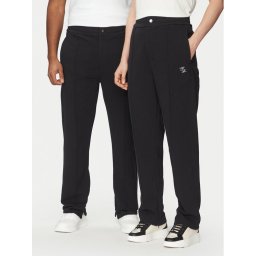 Filling Pieces Текстилни панталони Unisex Coach 7613397 Черен Regular Fit