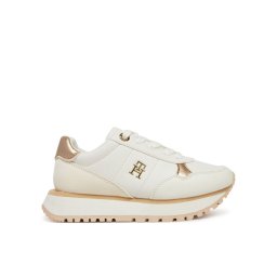 Tommy Hilfiger Сникърси Low Cut Lace-Up Sneaker T3A9-33759-1355 M Бял