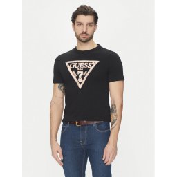 Guess Тишърт M5GI06I3Z14 Черен Regular Fit