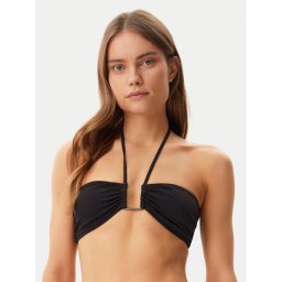 Calvin Klein Swimwear Горнище на бански KW0KW02809 Черен