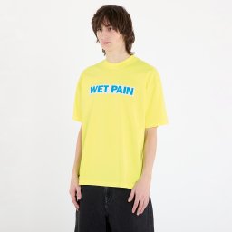Тениска PLEASURES Wet Pain T-Shirt Neon Yellow S