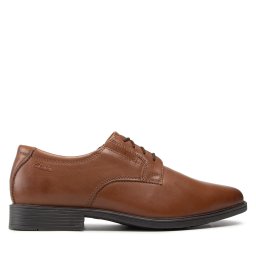 Обувки Clarks Tilden Plain 261300977 Кафяв