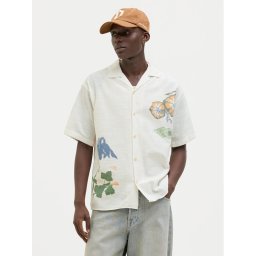 Jack & Jones Риза Luke 12271108 Бял Relaxed Fit