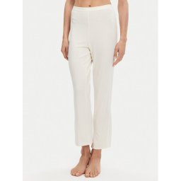 Calvin Klein Underwear Долнище на пижама 000QS7285E Екрю Slim Fit
