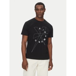 Richmond X Тишърт UMP25020TS Черен Regular Fit