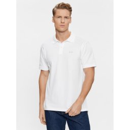 Gap Тениска с яка и копчета 586306-05 Бял Regular Fit