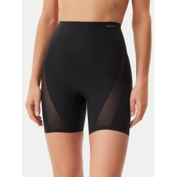 Calvin Klein Underwear Моделиращо бельо долна част Stay Put Mesh LV00QF8168 Черен