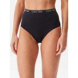 Calvin Klein Underwear Класически бикини с висока талия LV00QF8282 Черен