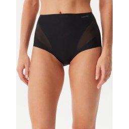 Calvin Klein Underwear Моделиращо бельо долна част Stay Put Mesh LV00QF8166 Черен