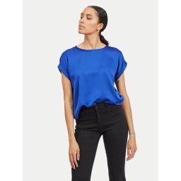 Vila Тишърт Ellette 14059563 Син Regular Fit