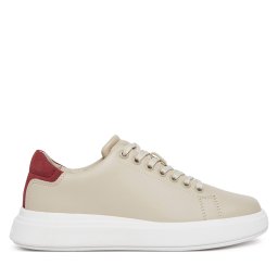 Сникърси Calvin Klein Cupsole Lace Up - Suede Bt HW0HW02404 Бежов