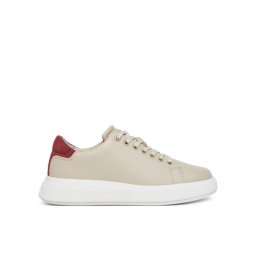 Calvin Klein Сникърси Cupsole Lace Up - Suede Bt HW0HW02404 Бежов