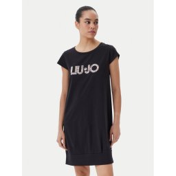 Liu Jo Beachwear Ежедневна рокля VA5194 JS003 Черен Regular Fit