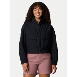 Columbia Преходно яке Paracutie™ Cropped Cargo Windbreaker 2116571 Черен Regular Fit