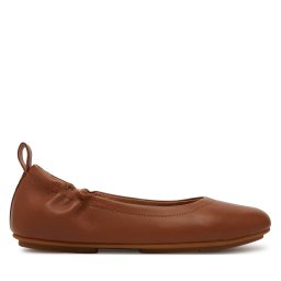 Балеринки FitFlop Q74 592 Кафяв