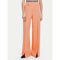 HUGO Текстилни панталони Hezena 50537073 Оранжев Regular Fit
