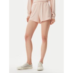 Guess Шорти от плат O5GD06 KCQP2 Розов Regular Fit