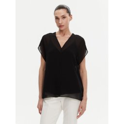 Calvin Klein Блуза K20K208187 Черен Relaxed Fit