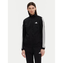 adidas Суитшърт Tricot 3-Stripes JC8889 Черен Regular Fit