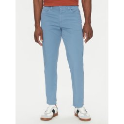 BOSS Текстилни панталони H-Re.Maine5 50538370 Светлосиньо Regular Fit