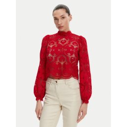 Morgan Блуза 251-OMBRE Червен Regular Fit