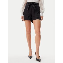 Guess Шорти от плат W5GD1RWG4C2 Черен Regular Fit