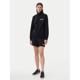 adidas Комплект суитшърт и спортни шорти Essentials Linear JD5432 Черен Regular Fit