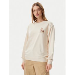 Roxy Суитшърт ERJFT04963 Бежов Regular Fit