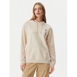 Roxy Суитшърт ERJFT04952 Бежов Regular Fit