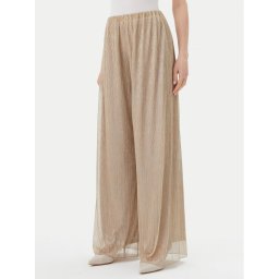 MAX&Co. Текстилни панталони Raiment 2516781033200 Златист Wide Leg