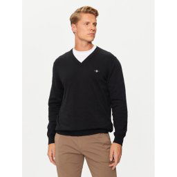 Gant Пуловер Classic 8030562 Черен Regular Fit