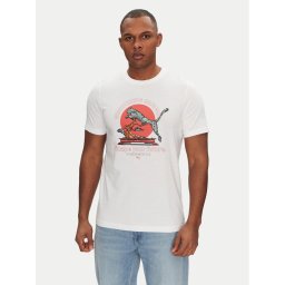 Puma Тишърт Bonsai 629634 Бял Regular Fit