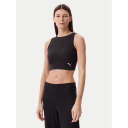 Puma топ Ess 629765 Черен Slim Fit