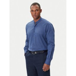 KARL LAGERFELD Риза 605035 552627 Тъмносин Regular Fit