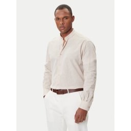 KARL LAGERFELD Риза 605035 552627 Бежов Regular Fit