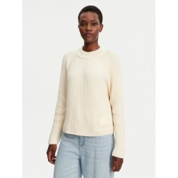 AMI Paris Пуловер FKS024.KN0031 Екрю Regular Fit
