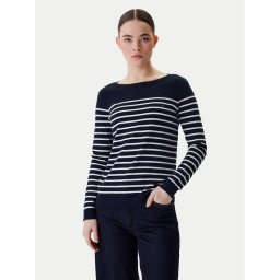 Tommy Hilfiger Пуловер Heritage Boat WW0WW22046 Тъмносин Regular Fit