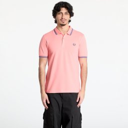 Тениска Comme des Garçons SHIRT x Fred Perry Knit T-Shirt Coral XL