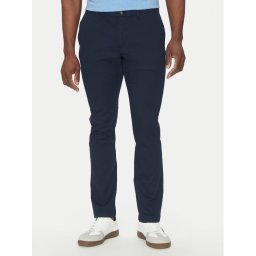 Michael Kors Чино панталони CS4301KDR2 Тъмносин Slim Fit
