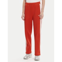 Puma Долнище анцуг T7 Always On 629797 Червен Straight Fit