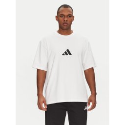 adidas Тишърт Z.N.E. JC5482 Бял Loose Fit