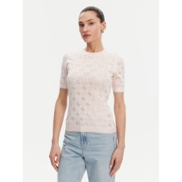 Guess Пуловер W5GR20 Z3D60 Розов Regular Fit