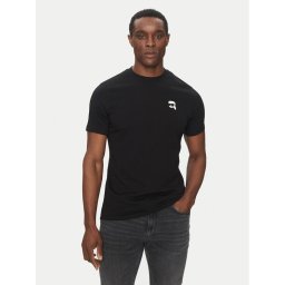 KARL LAGERFELD Тишърт 755710 500224 Черен Regular Fit
